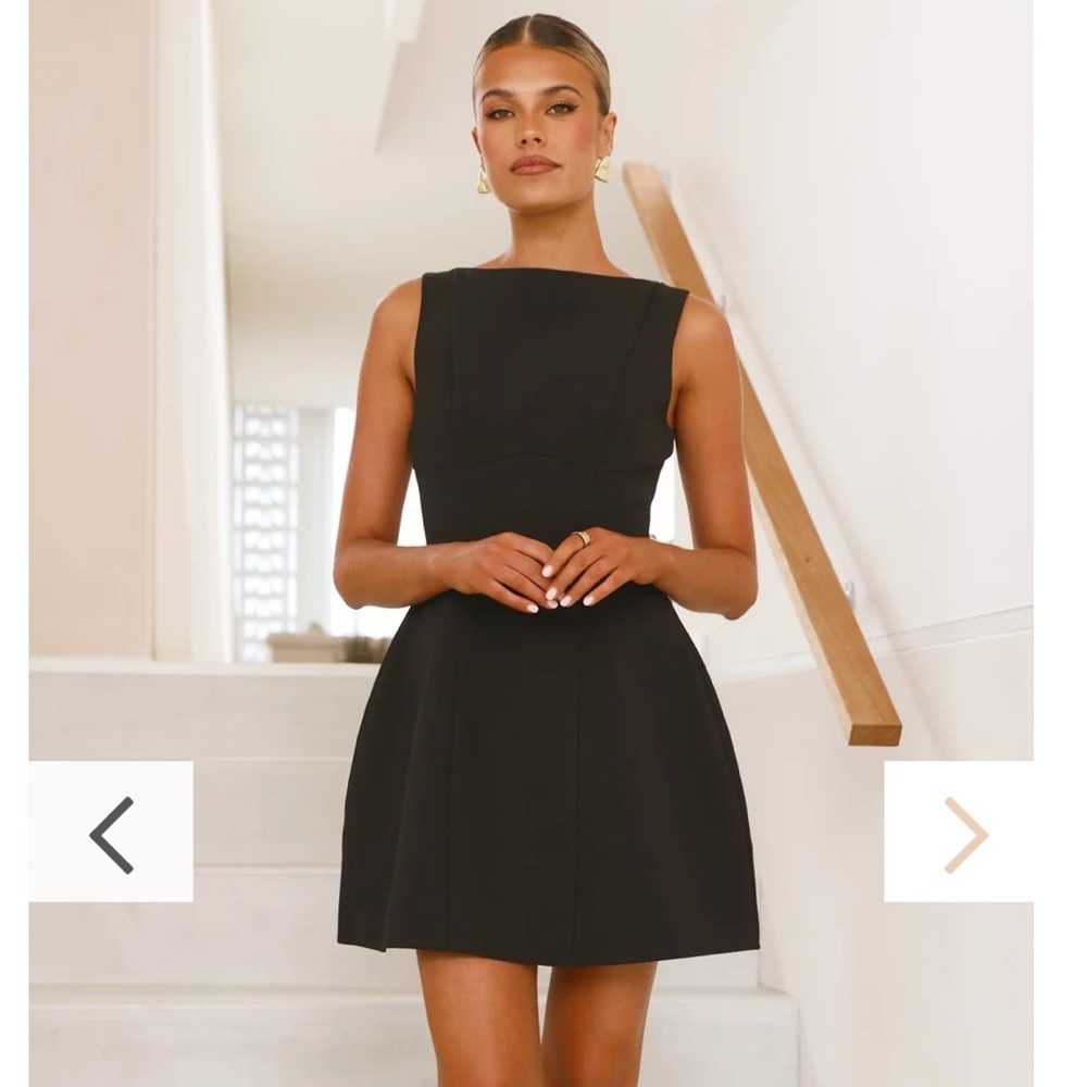 Billy J Black Cocktail Dress